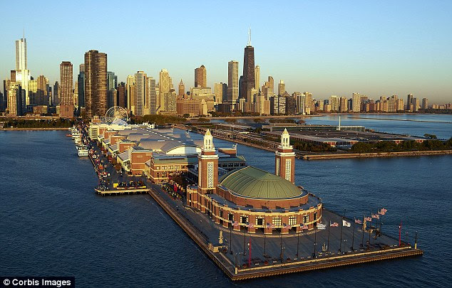 Skyscraping humour: Chicago was ranked as the funniest city, even though its residents don't know any jokes