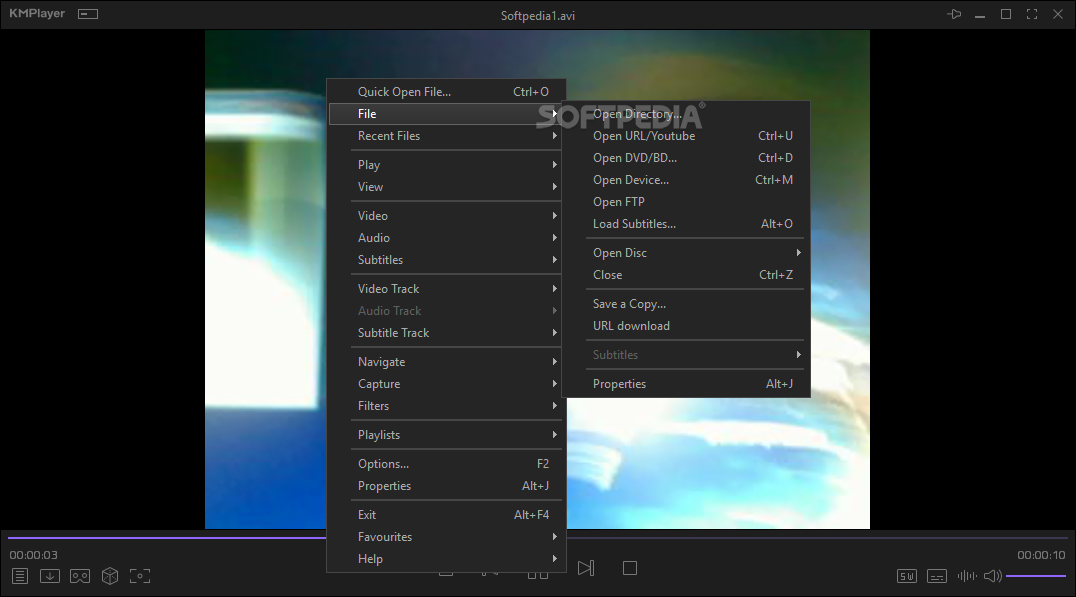 KMPlayer screenshot 1
