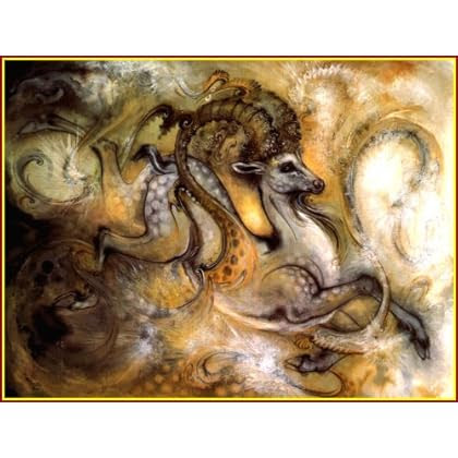 Transcendence Art Print By Master Artist Mahmoud Farshchian In