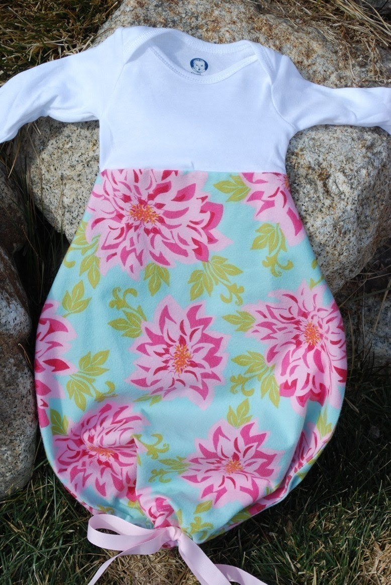 NEW DESIGN - The Original Cuddle Sac -  COTTON Sandi Henderson Dahlia NEWBORN