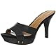 ... com: carrie's review of Nine West Women's Eastnor Sandal,Black Lea