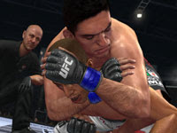 Submission hold in UFC Undisputed 2010