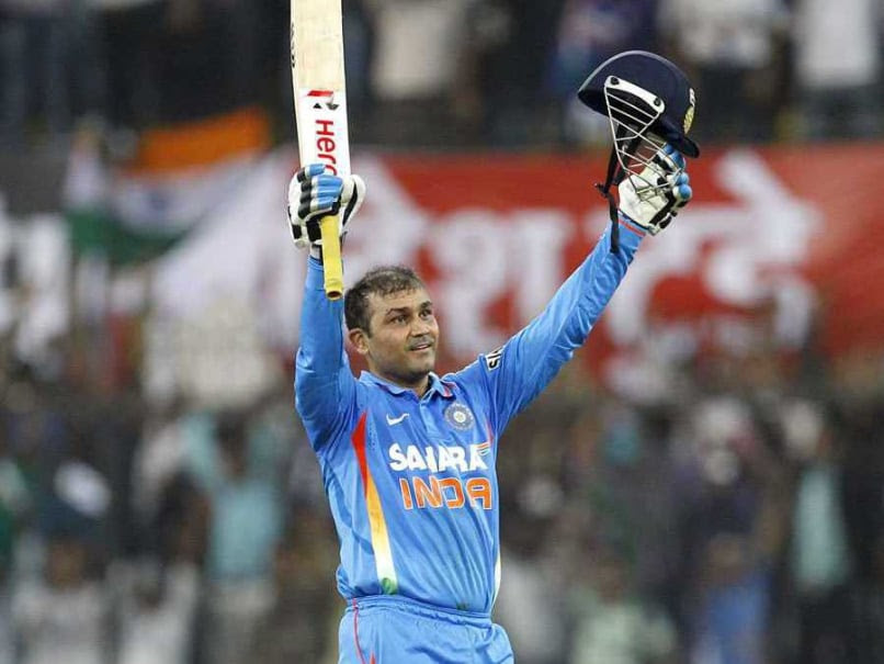 Virender Sehwag 200 WI
