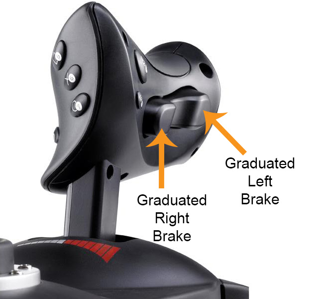 T Flight Hotas Slider For Left Right Brakes Hardware Controllers Joysticks Drivers The Avsim Community