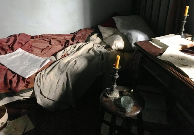 Branwell's Room curated by Simon Armitage at the Bronte Parsonage Museum Haworth - image zoe dawes