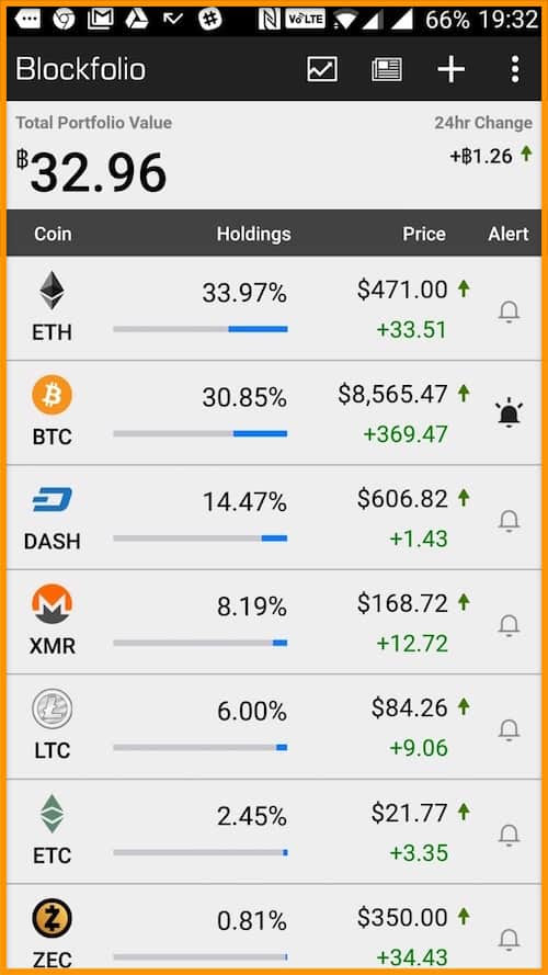BlockFolio-app