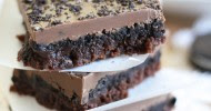 Oreo Truffle Brownies!  This recipe is AMAZING!