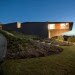Cape Schanck House, Jackson Clements Burrows, Australia, wood-clad home, coastal dune landscape, australian architecture, spotted gum hardwood, sustainable architecture, sunshades, rainwater collection tanks