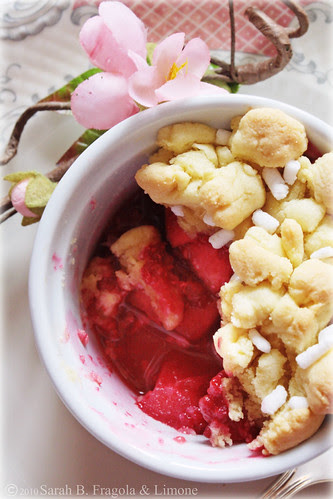 Crumble interno da vicino