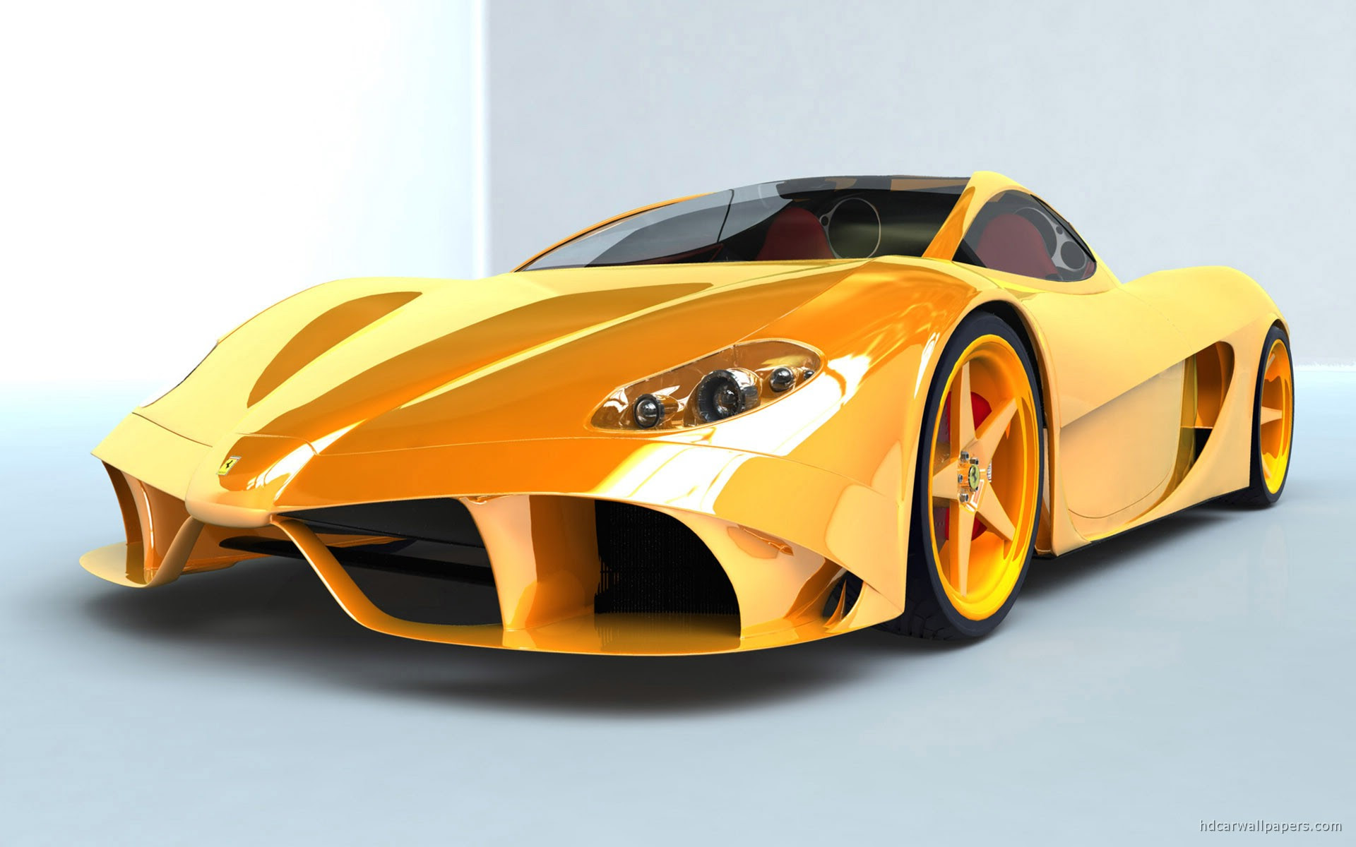 Ferrari Yellow Concept Wallpaper HD Car Wallpapers Ferrari Yellow Concept Wallpaper HD Car Wallpapers