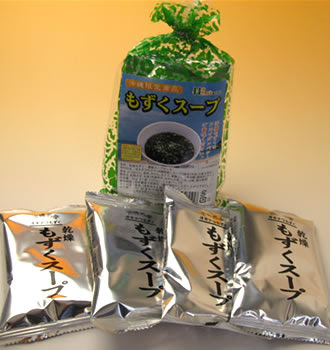 もずくスープ ４食分 のお取り寄せは琉球本舗