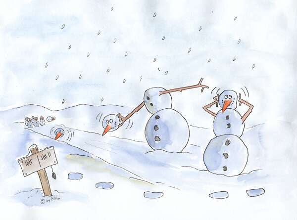 Comics von Silke Möller zu Weihnachten