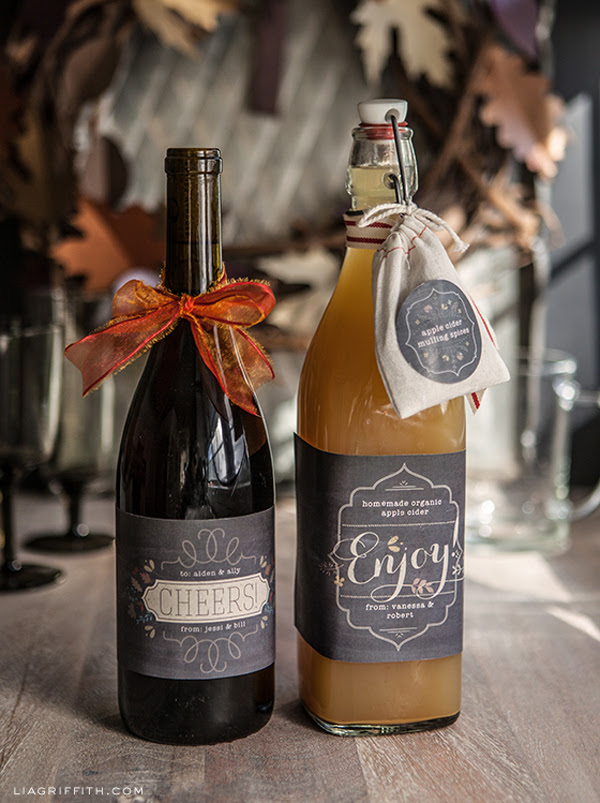 Printable Labels for Your Fall Food Gifts by Lia Griffith | Worldlabel Blog