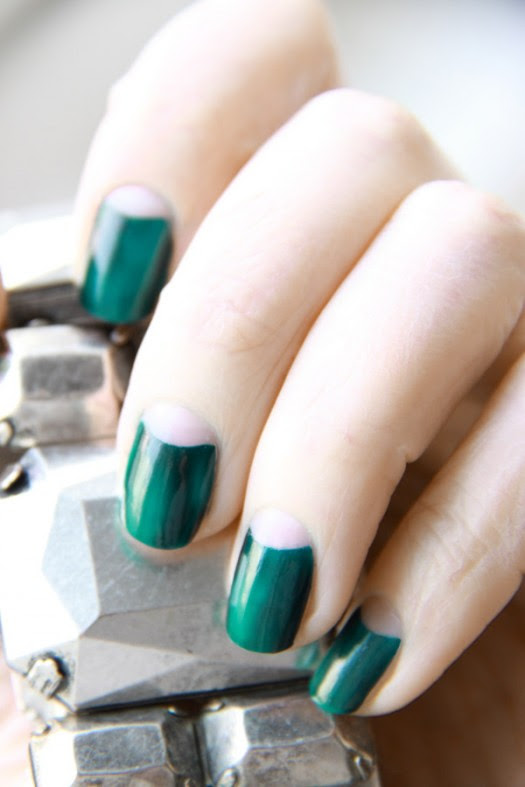 Pretty Nails To Try Half Moon Nail Designs Pretty Designs