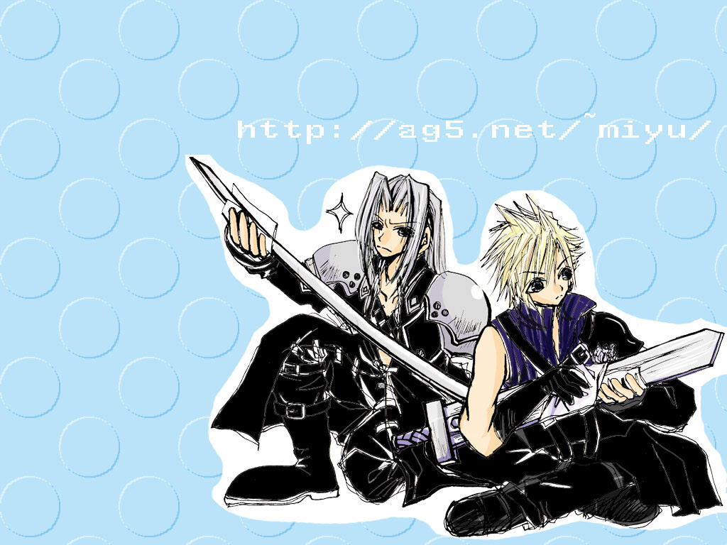 ありふれた日常を捨てて イラスト ファイナルファンタジー7セフィクラff7ac絵画像セフィロス正宗 クラウドバスターソード