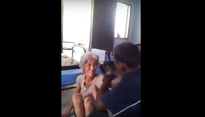 Video wanita warga emas dipukul lelaki pekerja pusat jagaan orang tua, netizen luah kecaman