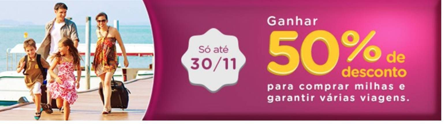 Smiles oferece até 50% de desconto na compra de milhas 