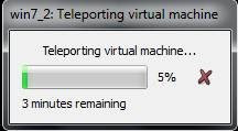 Test VirtualBox Teleportation Normal PC