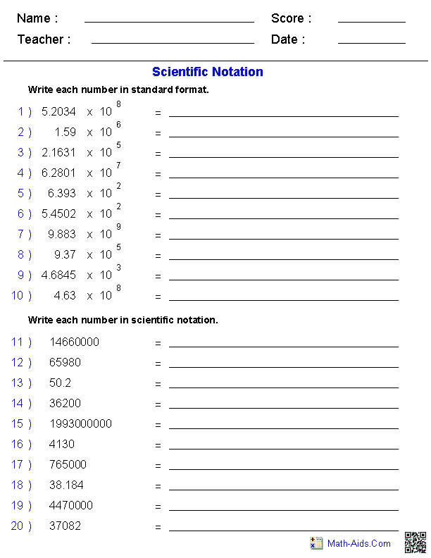 Copy Of Scientific Notation - Lessons - Blendspace