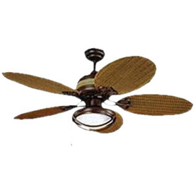 Shop Yosemite Home Decor 48-in Tropical Breeze Chocolate Brown ...
