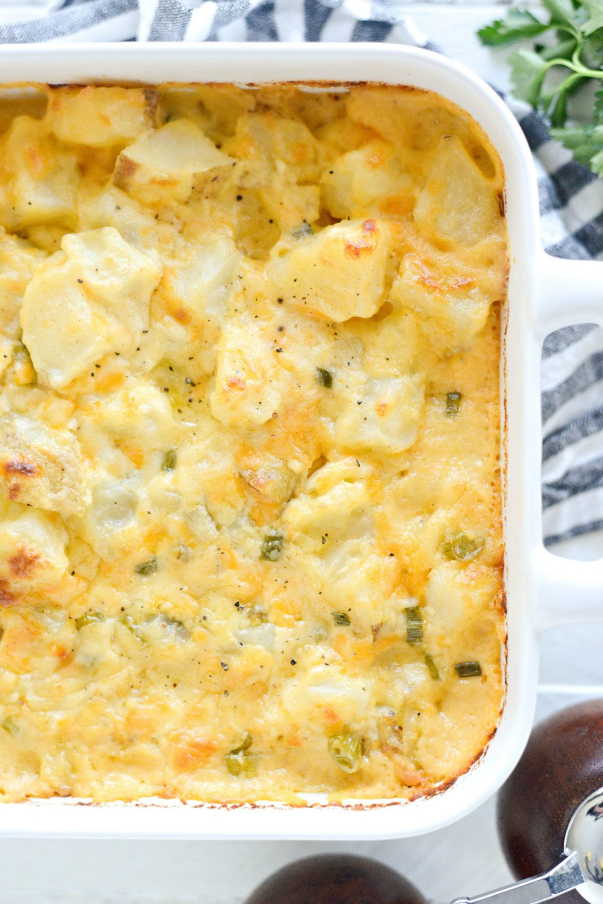 Homemade Cheesy Potatoes - Simply Scratch