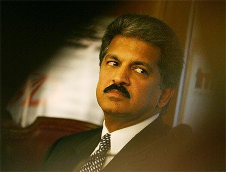 Anand Mahindra, vice chairman, Mahindra and Mahindra.