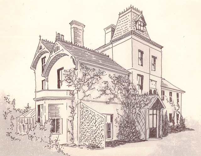 Old House sketch  Flickr  Photo Sharing!