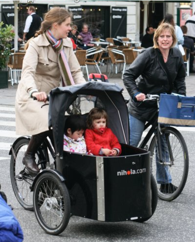 海外の子供乗せ自転車 すぽひよ