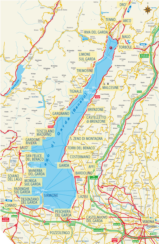 mapa privatu Mapa Lago Di Garda | adviseurmakelaar mapa privatu