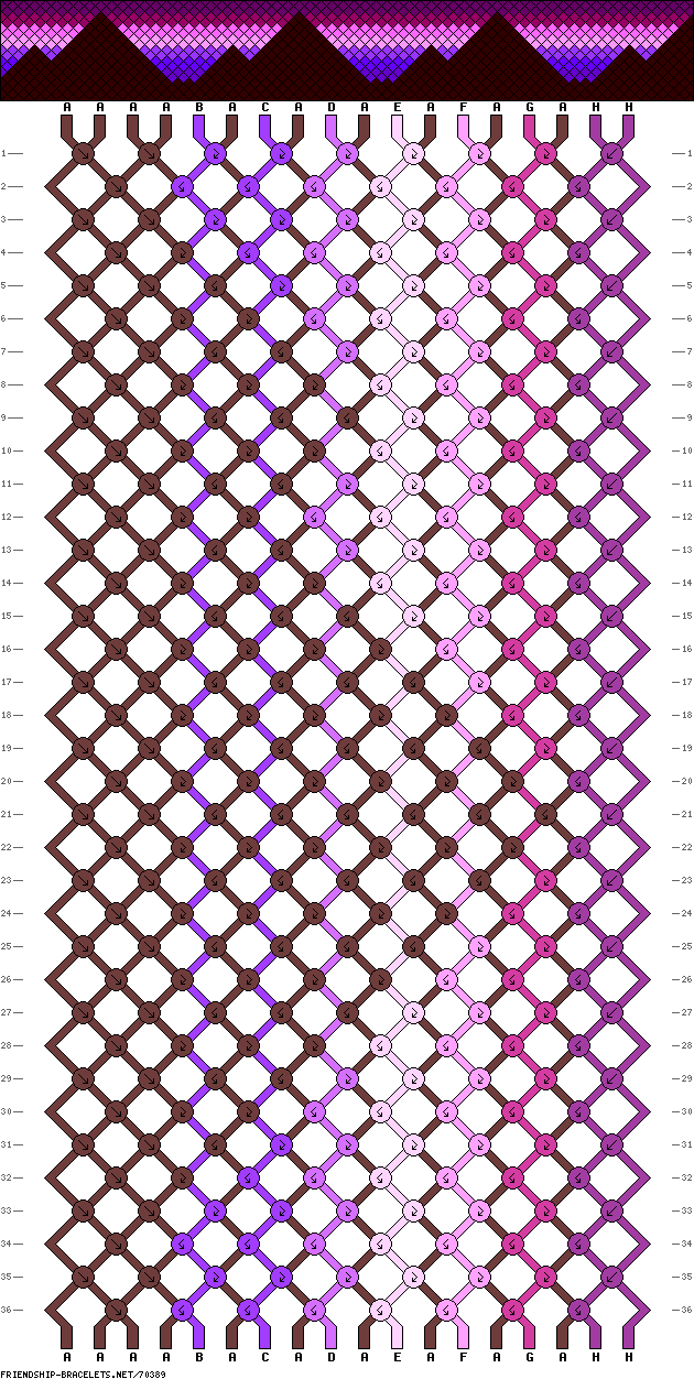 Pattern #70389 - friendship-bracelets.net