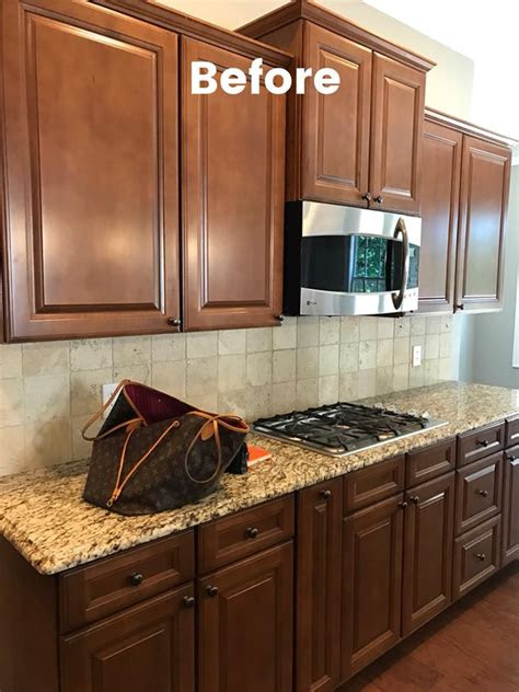Jobs creative bloq is support. Kitchen Update using Antique White & Van Dyke Brown