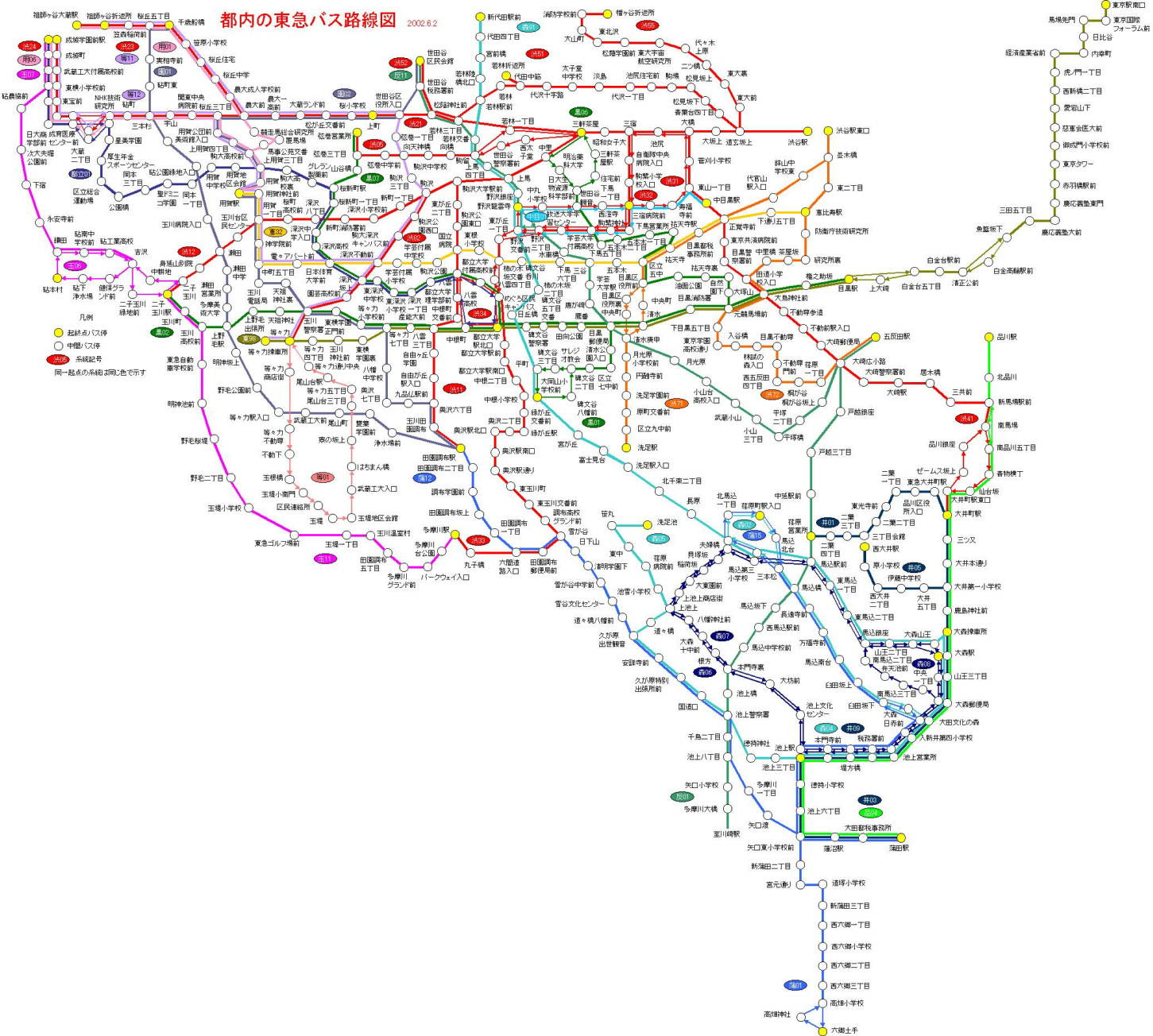 バス 目黒 路線 図 Pdgrishadx S Diary