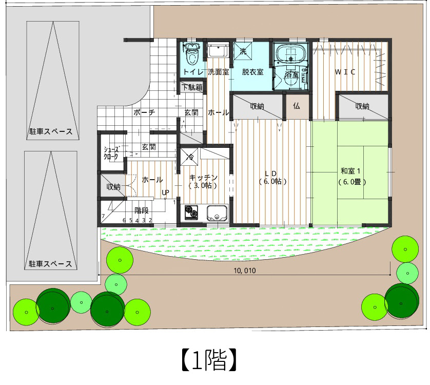 １８ ４坪 ３階建て二世帯住宅 趣味の時間と家族との時間が作れる間取り 横浜の狭小住宅 二世帯住宅 注文住宅の間取りは中鉢建設