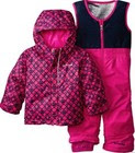 NEW COLUMBIA BUGA SET SNOWSUIT SET BABY GIRL 6-12 MONTH 2 PIECE WARM! FREE SHIP