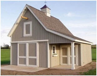 Barn Plans, Country Garage Plans and Workshop Plans