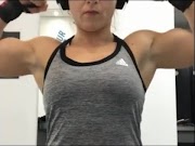 muscle girl transformation Monika Svobodova│Measure biceps 13,5"