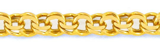Originalfoto GARIBALDI GOLDKETTE, GELBGOLD 14K/585 50cm 5,3mm LUXUS!