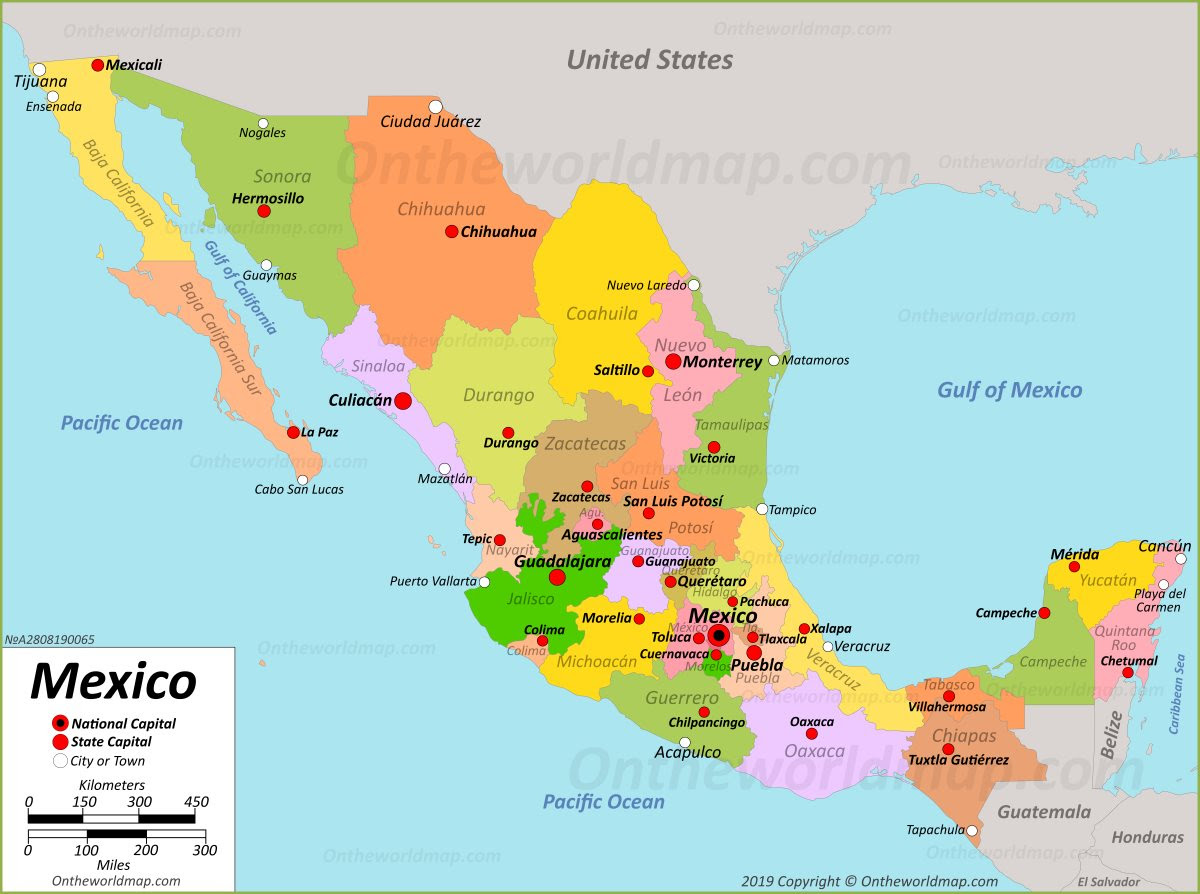 map of juarez mexico Mexico Maps Maps Of United Mexican States map of juarez mexico