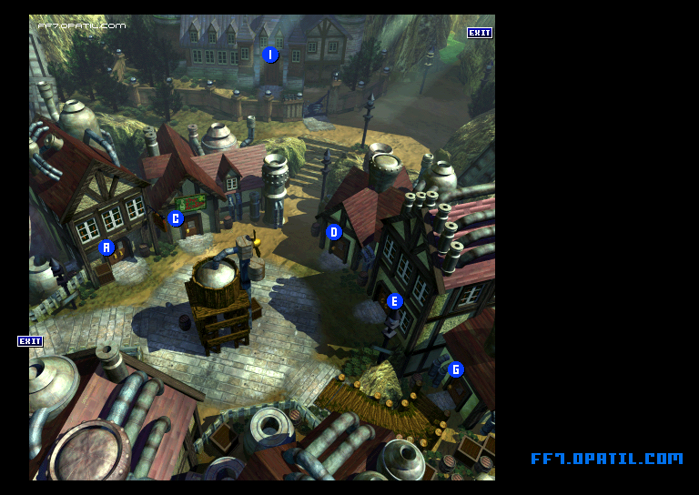 ニブルヘイム マップ ファイナルファンタジー7各所のマップ ファイナルファンタジー7 完全攻略 Final Fantasy Vii ゲーム攻略メモ