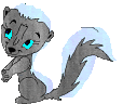 Blinking skunk