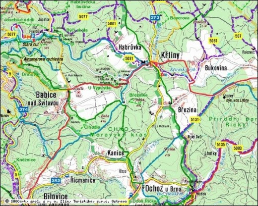 mapa brno a okolí TURISTICKÁ MAPA | TURISTICKÝ SERVIS | MARIÁNSKÉ POUTNÍ MÍSTO  mapa brno a okolí