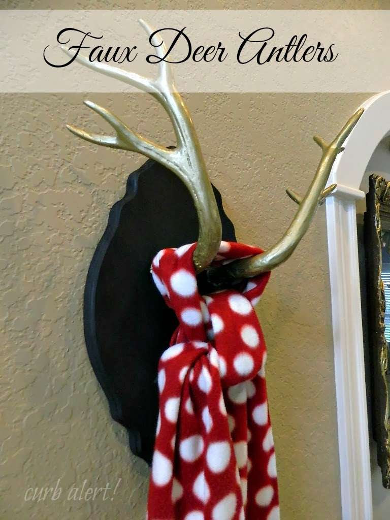 Faux Deer Antlers