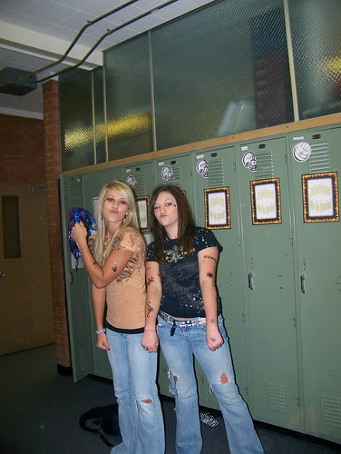 Jordan & Meg as Tattoo Artists