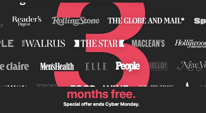 Apple News+ Offering Three-Month Free Trial for New Subscribers Through Cyber Monday