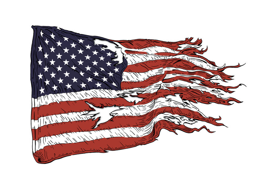 Download Ripped Flag Vector at GetDrawings | Free download