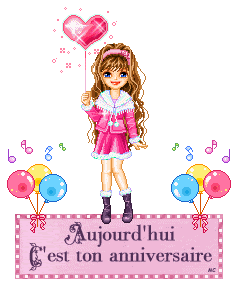 Gifs Animes Joyeux Anniversaire Mcreations
