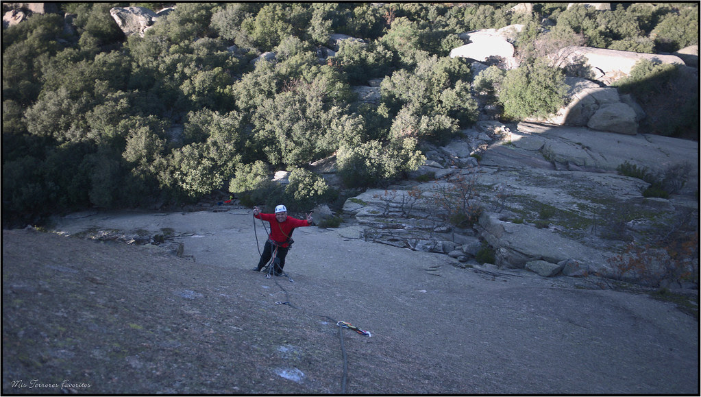 VÍA LUIS Y BOTI -CUEVA DE LA MORA - PEDRIZA - L3 6C