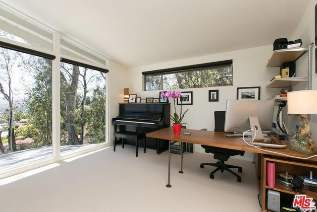 Garage converted to music studio