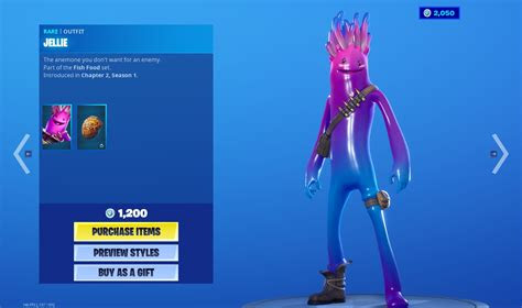 news epic games respond  quirky fortnite jellie skin