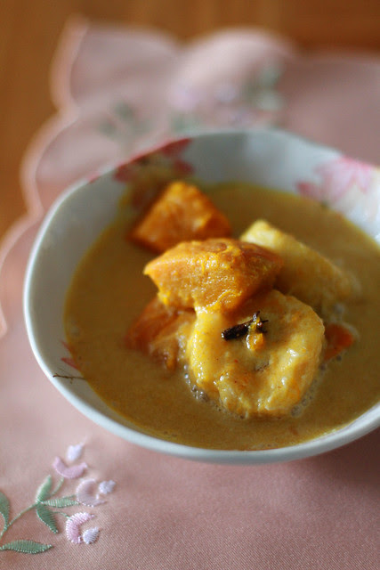 Creamy Spiced Pumpkin & Banana Dessert